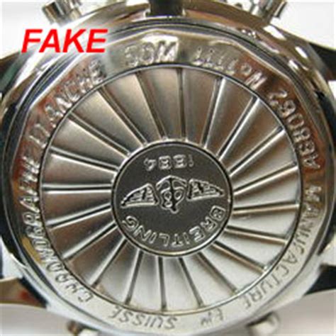 breitling plagiate|breitling counterfeit caseback.